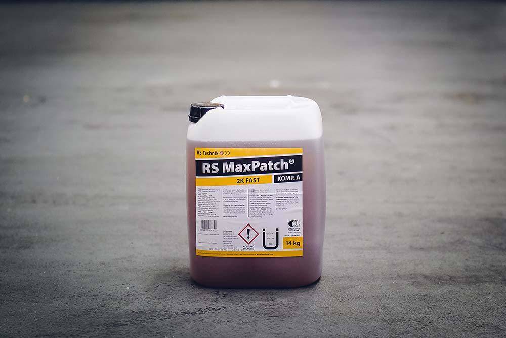 RS MaxPatch® 2K Fast - Harzsystem Ein leistungsstarkes System für die zügige Reparatur von punktuellen Defekten an Rohren
