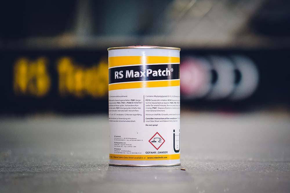 RS MaxPatch® - Harzsystem Ein leistungsstarkes System für die zügige Reparatur von punktuellen Defekten an Rohren.