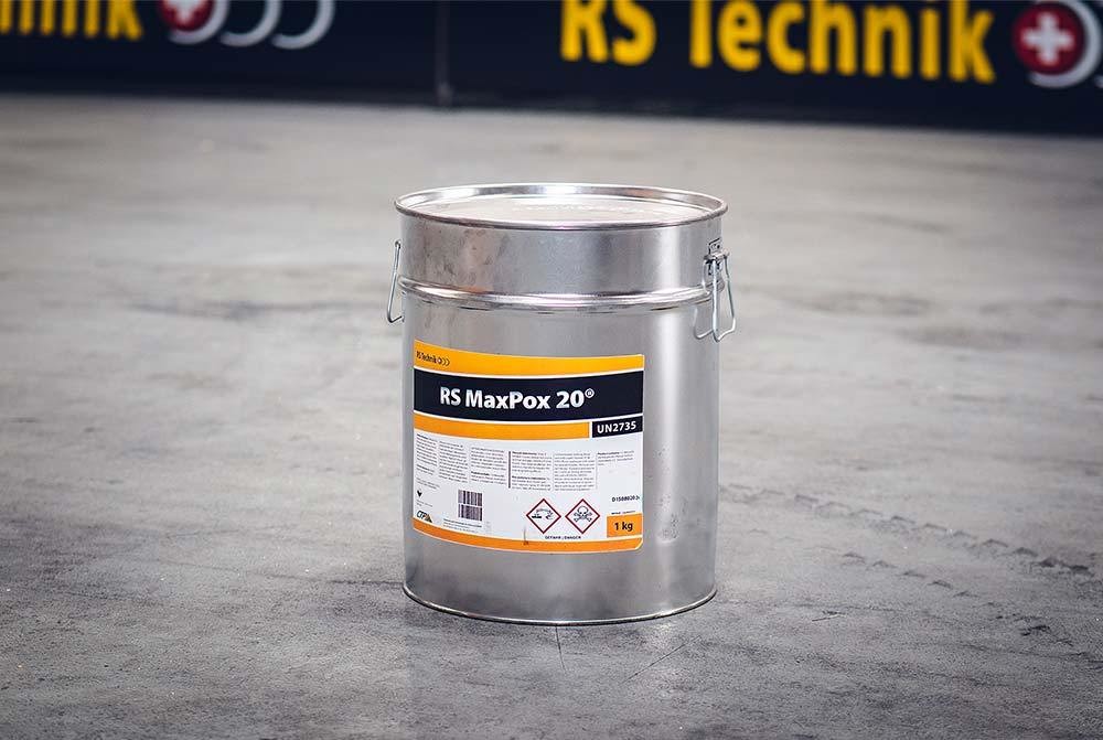 RS MaxPox | Zwei-Komponenten-Epoxidharzsystem | Systeme für die Kanalsanierung.