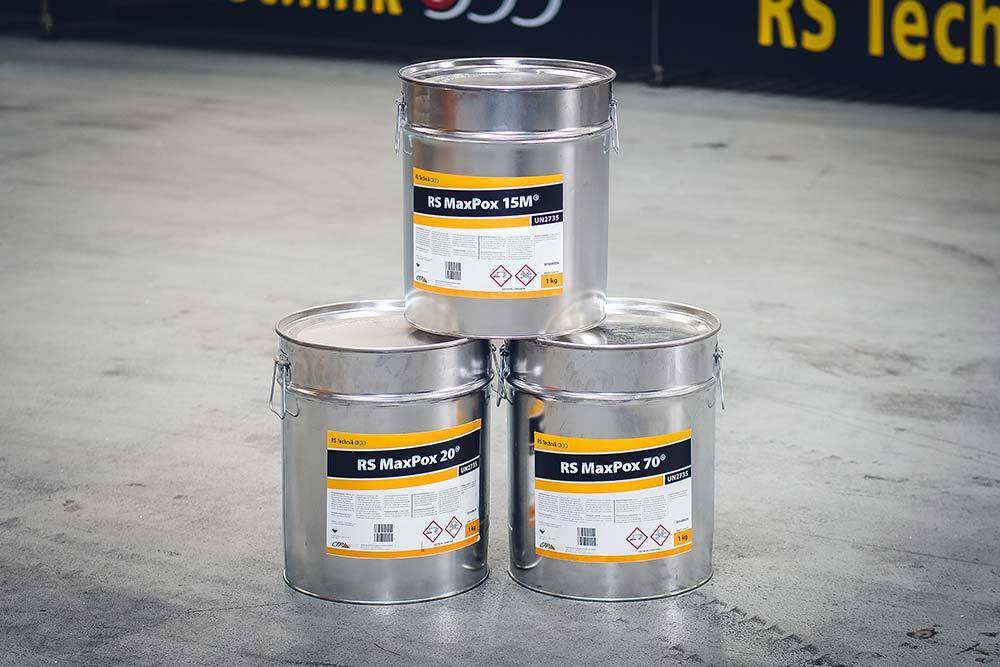 RS MaxPox | Zwei-Komponenten-Epoxidharzsystem | Systeme für die Kanalsanierung.