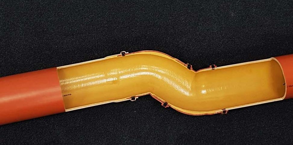 Maxliner pipe liner Cross section
