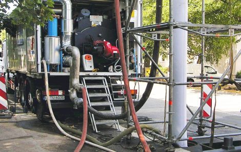 Sewer rehabilitation for main collectors